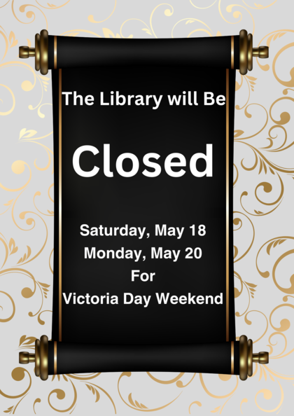 Victoria Day Closure